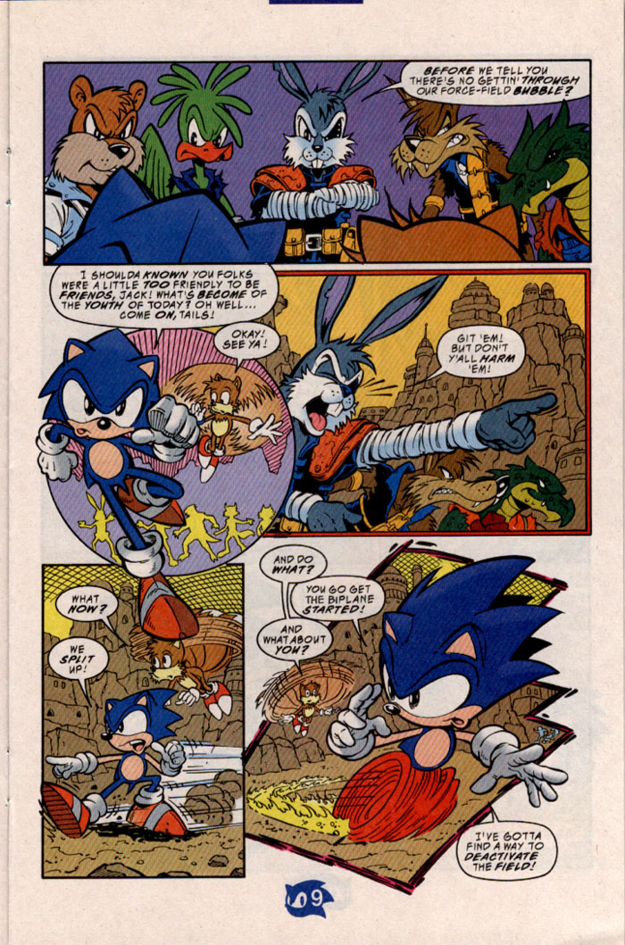Sonic - Archie Adventure Series October 1998 Page 10